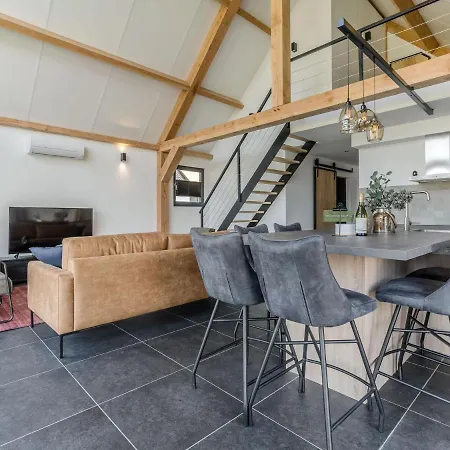 Modern House With Two Bathrooms, On A Near